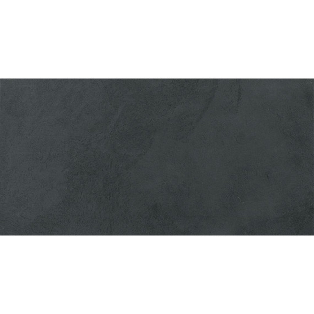 Daltile Indoterra 12" x 24" Matte Porcelain Stepwise Floor Tile, Volcanic Ash, 11.62" x 23.37"