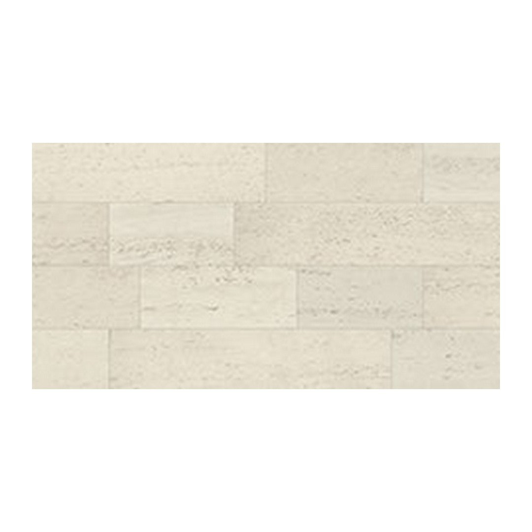 Daltile Center City 8" x RL Polished Natural Stone Pattern Tile, Carlton Beige, 8" x RL