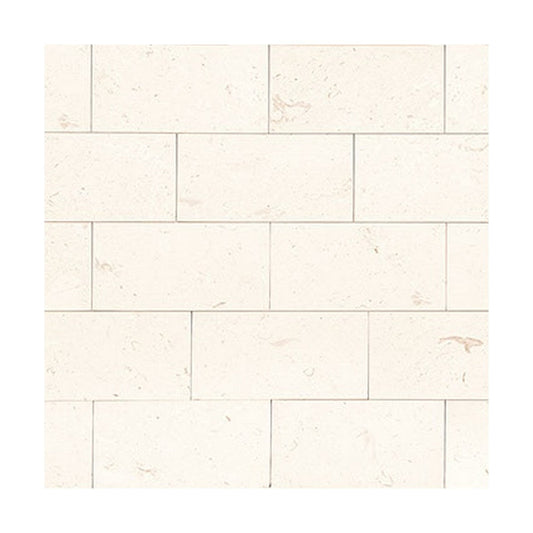 Daltile Natural Stone Limestone 3" x 6" Tumbled Tile
