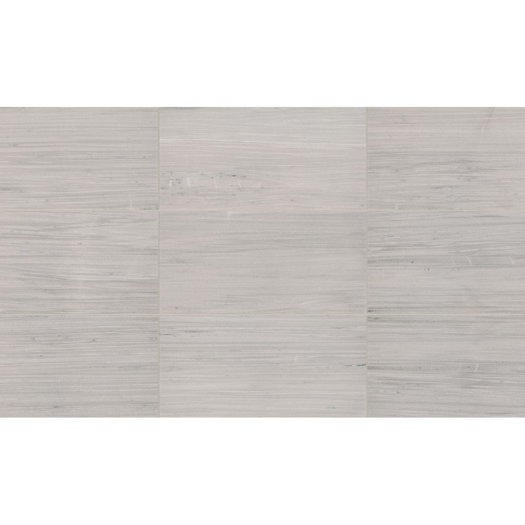 Daltile Fonte 3" x 9" Polished Natural Stone Floor Tile, Nautical Grey, 3" x 9"