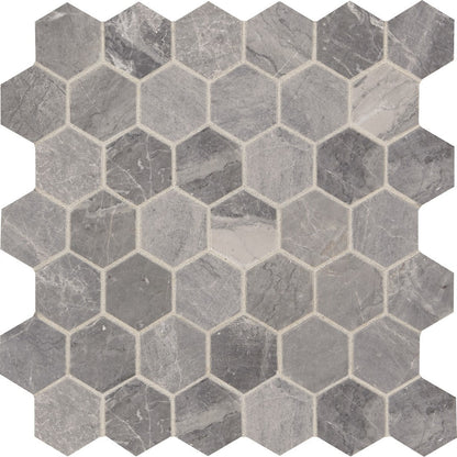 Meta Silver / 11.75" x 11.75"