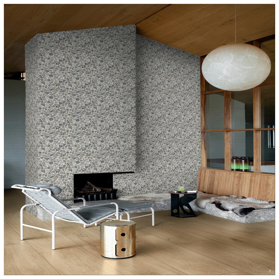 Marazzi Presario 12" x 12" Tumbled River Pebble Natural Stone Mosaic