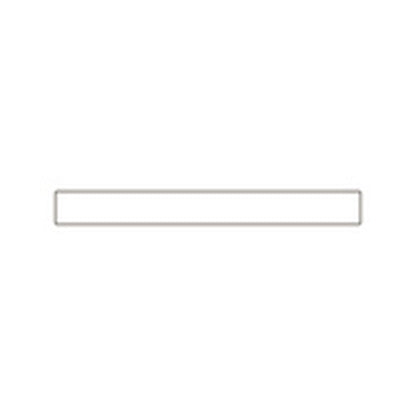 Marazzi Presario 0.5" x 12" Honed Natural Stone Petite Pencil Rail, Lumen White, 0.5" x 12"