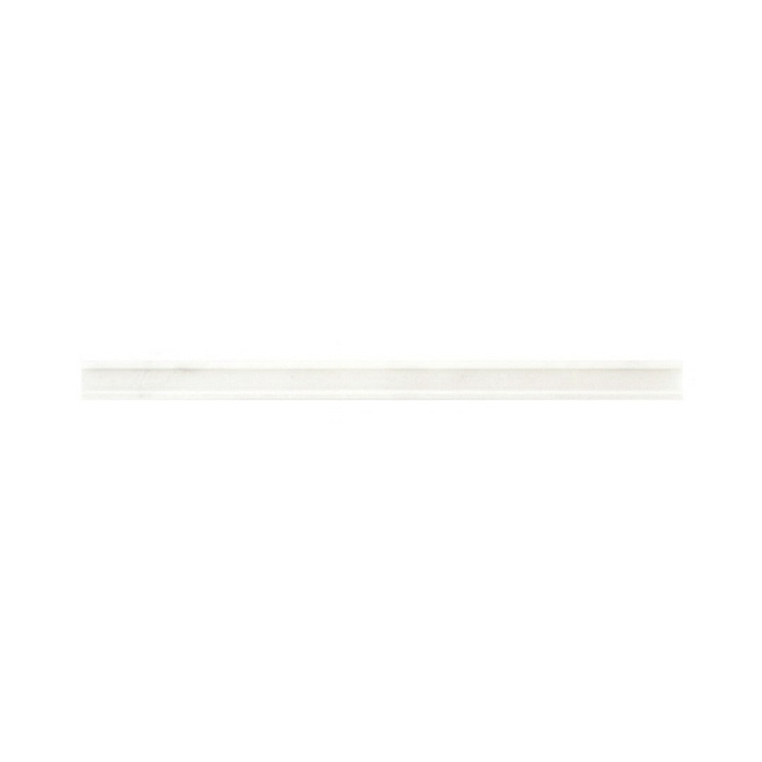 Daltile-Natural-Stone-Marble-0.75-x-12-Polished-Modern-Pencil-Rail-Trim-Empyrean-Ice