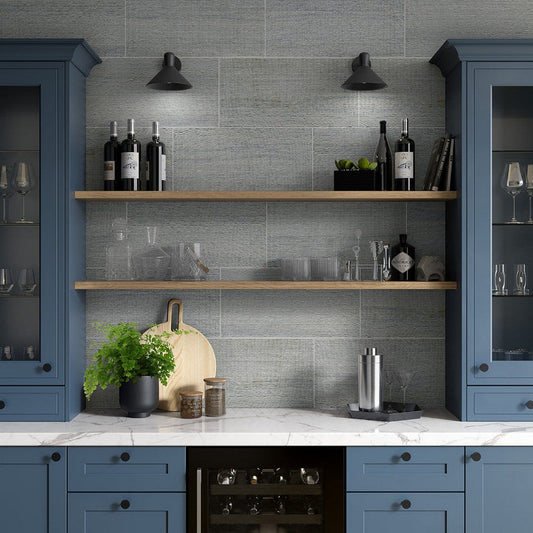 Emser-Metro-12-x-24-Rectified-Limestone-Striated-&-Chiseled-Tile-Blue