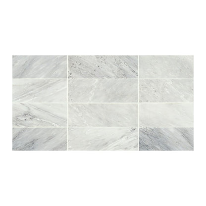 Daltile Gamma 4" x 12" Honed Natural Stone Tile, Mystic, 4" x 12"