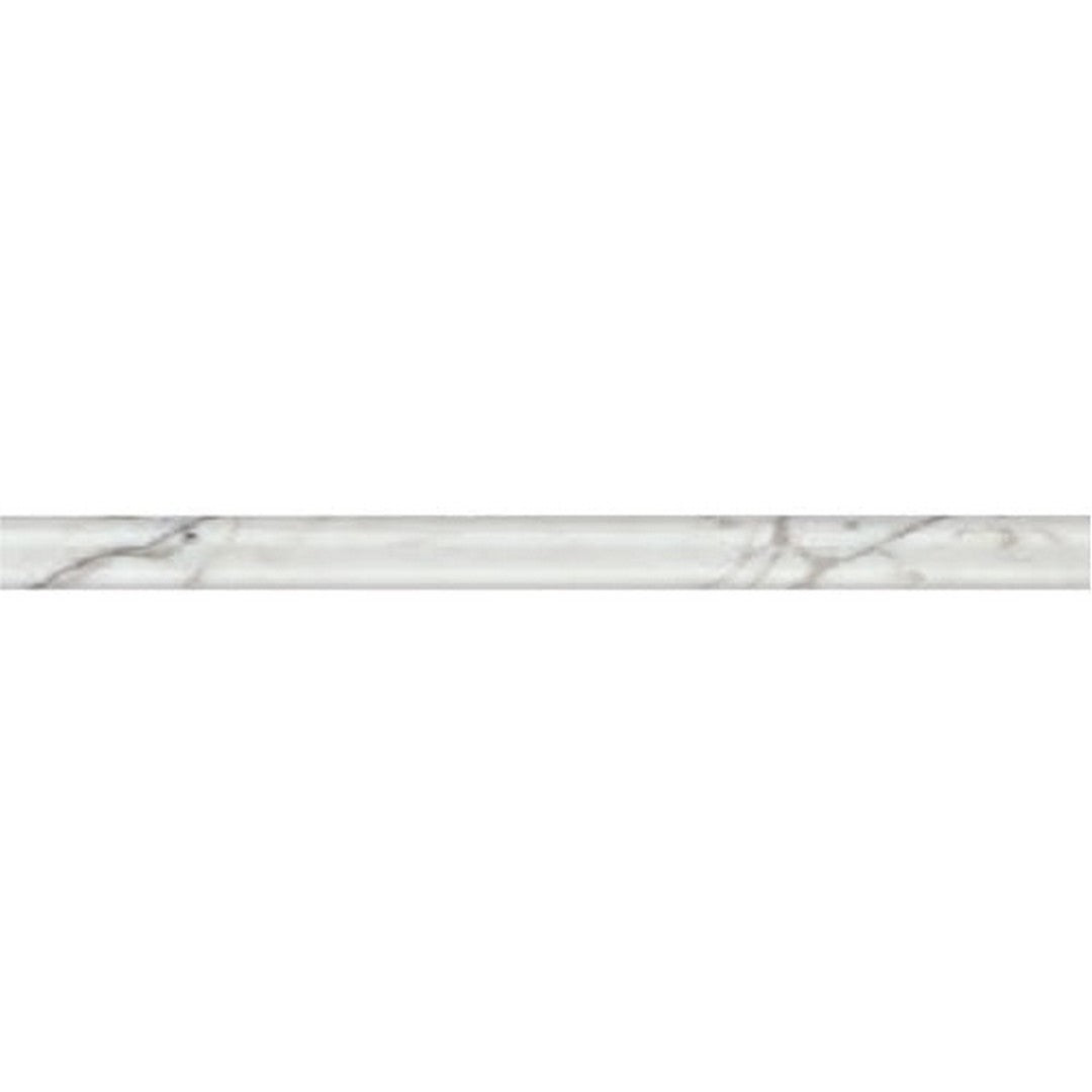 Daltile-Natural-Stone-Marble-0.5-x-12-Polished-Petite-Pencil-Rail-Trim-Venetian-Calacatta