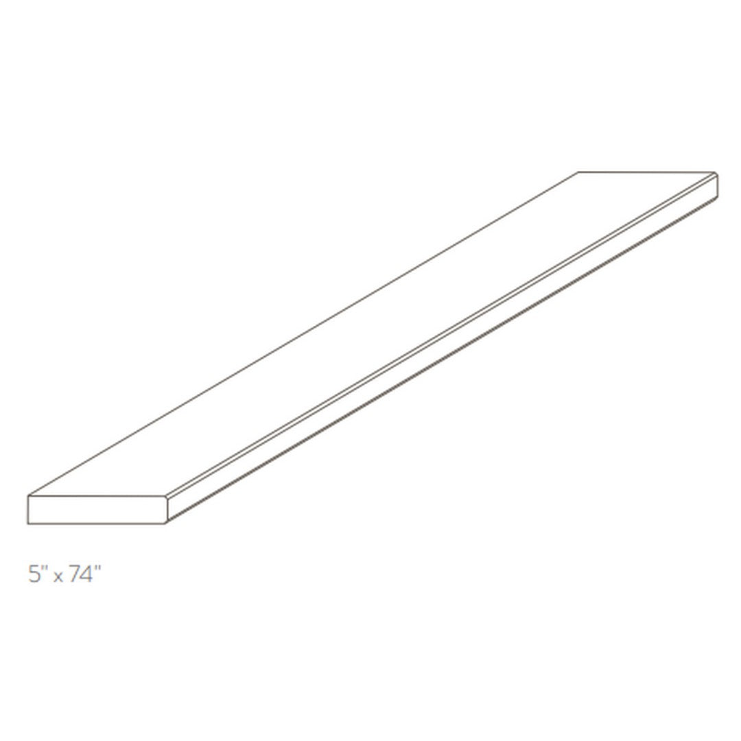 American Olean Stone Source Windowsills 5" x 74" Polished Natural Stone Tile