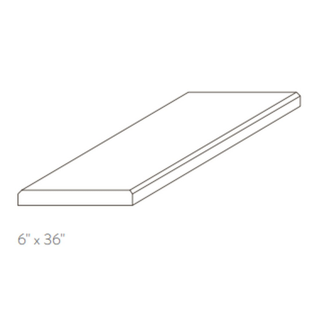 American Olean Stone Source Thresholds 6" x 36" Double Bevel Polished Natural Stone Tile