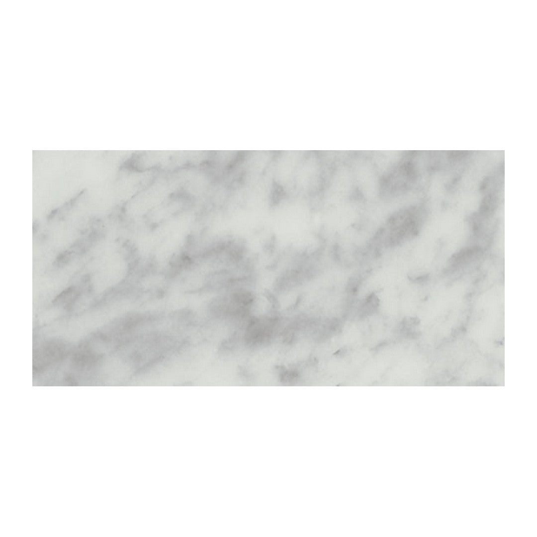 Daltile Natural Stone Marble 12" x 24" Polished Tile, Carrara White, 12" x 24"