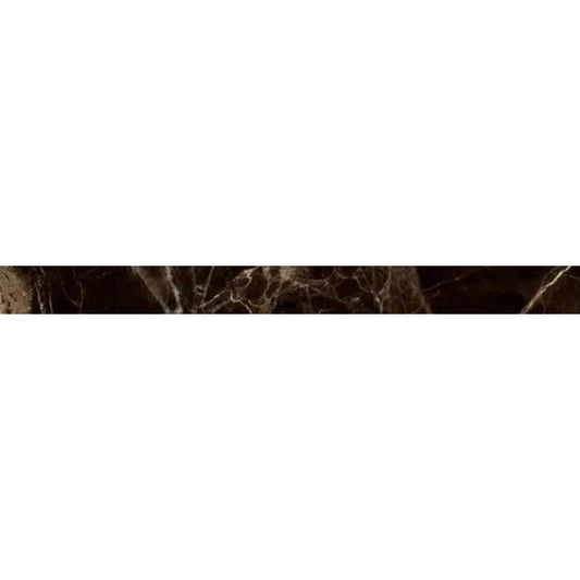 Daltile-Natural-Stone-Marble-0.75-x-12-Polished-Pencil-Rail-Trim-Emperador-Dark