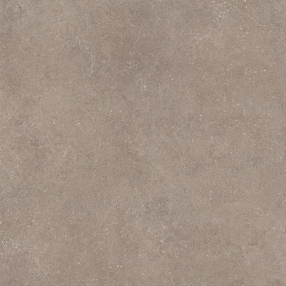 Daltile Mystone Limestone 48" x 48" Rectified Textured Porcelain Floor Tile, Taupe, 47.25" x 47.25"