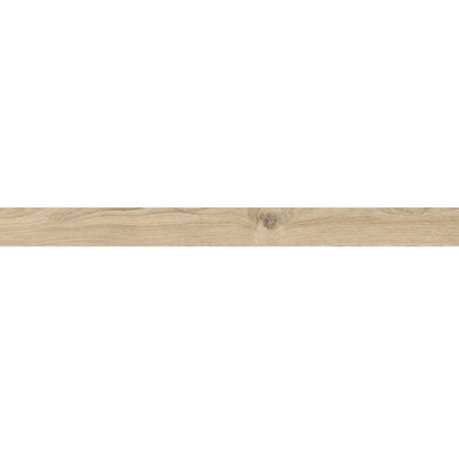 Daltile Oltre 9" x 71" Rectified Matte Porcelain Floor Plank, Natural, 8.87" x 70.87"