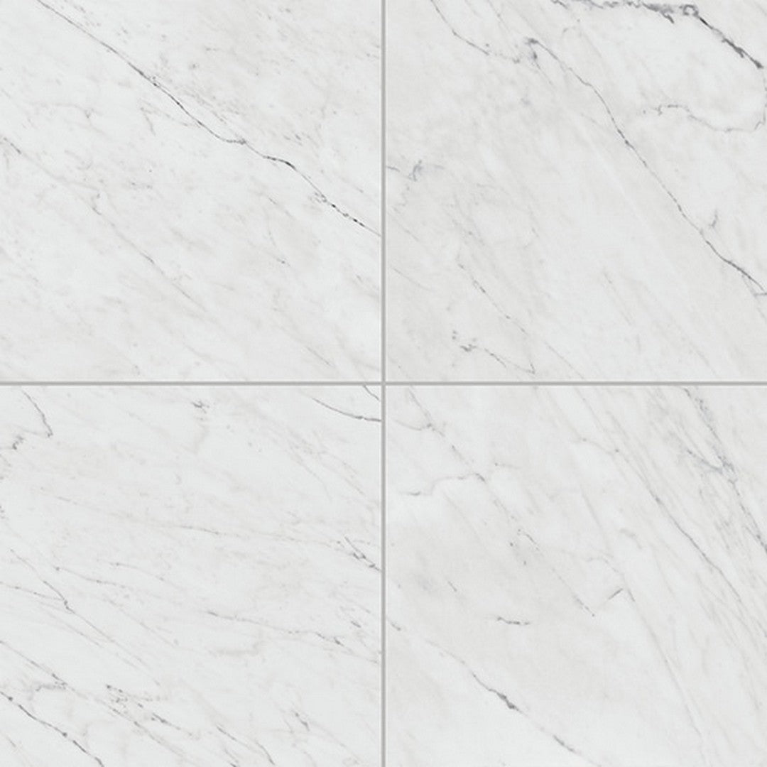 Daltile-Marble-Attache-Lavish-32-x-32-Rectified-Polished-Porcelain-Floor-Tile-Diamond-Carrara