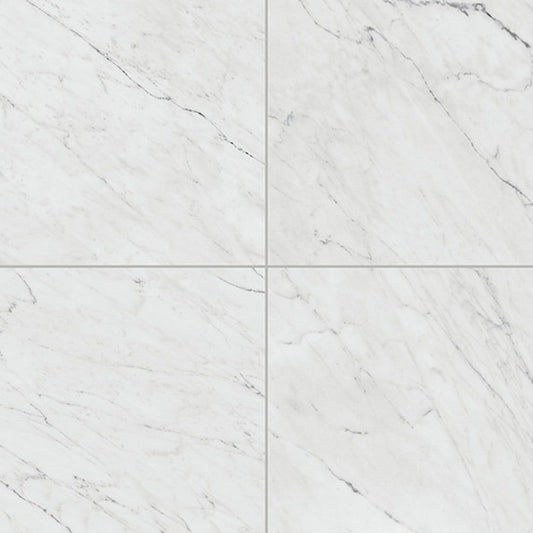 Daltile-Marble-Attache-Lavish-32-x-32-Rectified-Satin-Porcelain-Floor-Tile-Diamond-Carrara