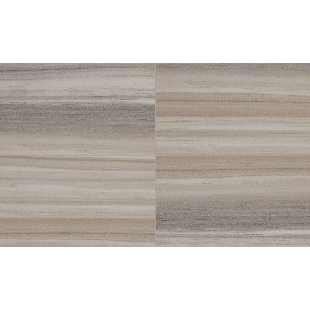 Daltile Marble Attache 24" x 48" Rectified Satin Porcelain Floor Tile, Turkish Skyline, 23.37" x 47.06"