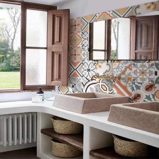 Marazzi-D_Segni-Color-8-x-8-Honeycomb-Deco-Matte-Porcelain-Tile-Honeycomb