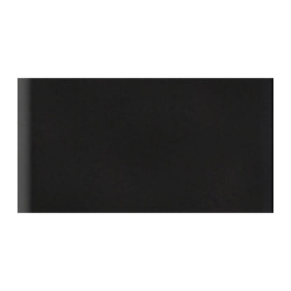 Daltile Natural Hues 6" x 12" Matte Porcelain Floor Tile, Black, 5.75" x 11.81"