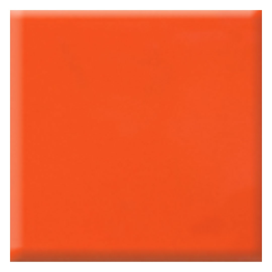 Daltile Natural Hues 12" x 12" Matte Porcelain Floor Tile, Orange Poppy, 11.68" x 11.68"