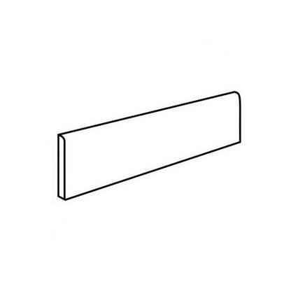 Daltile Concrete Masonry 3" x 15" Matte Porcelain Floor Bullnose, Artisan Grey, 3" x 15"