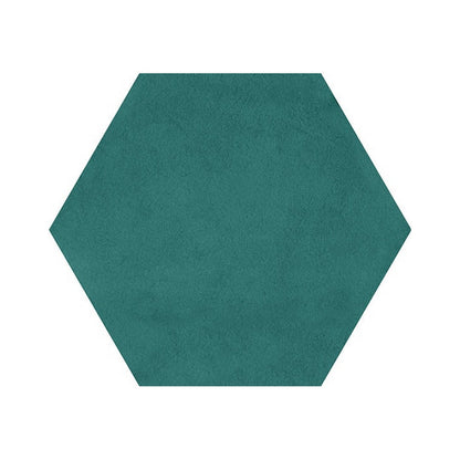 Daltile Bee Hive Medley 8.5" x 10" Matte Porcelain Hexagon Floor Tile, Green, 8.5" x 9.75"