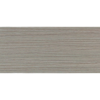 Daltile Fabrique 12" x 24" Rectified Matte Porcelain Floor Tile, Gris Linen, 11.62" x 23.37"