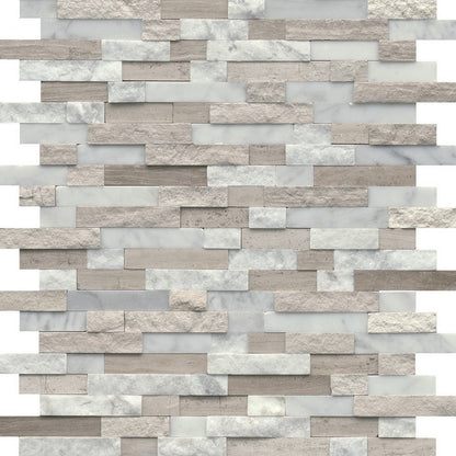 Emser-Feature-12-x-18-Splitface-Groutless-Stone-Mosaic-Multi