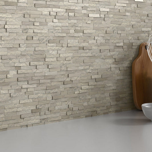 Emser-Feature-12-x-18-Splitface-Groutless-Stone-Mosaic-Silver