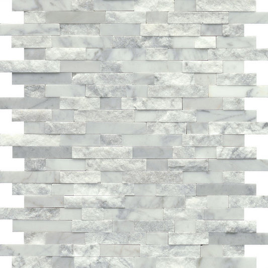 Emser-Feature-12-x-18-Splitface-Groutless-Stone-Mosaic-White