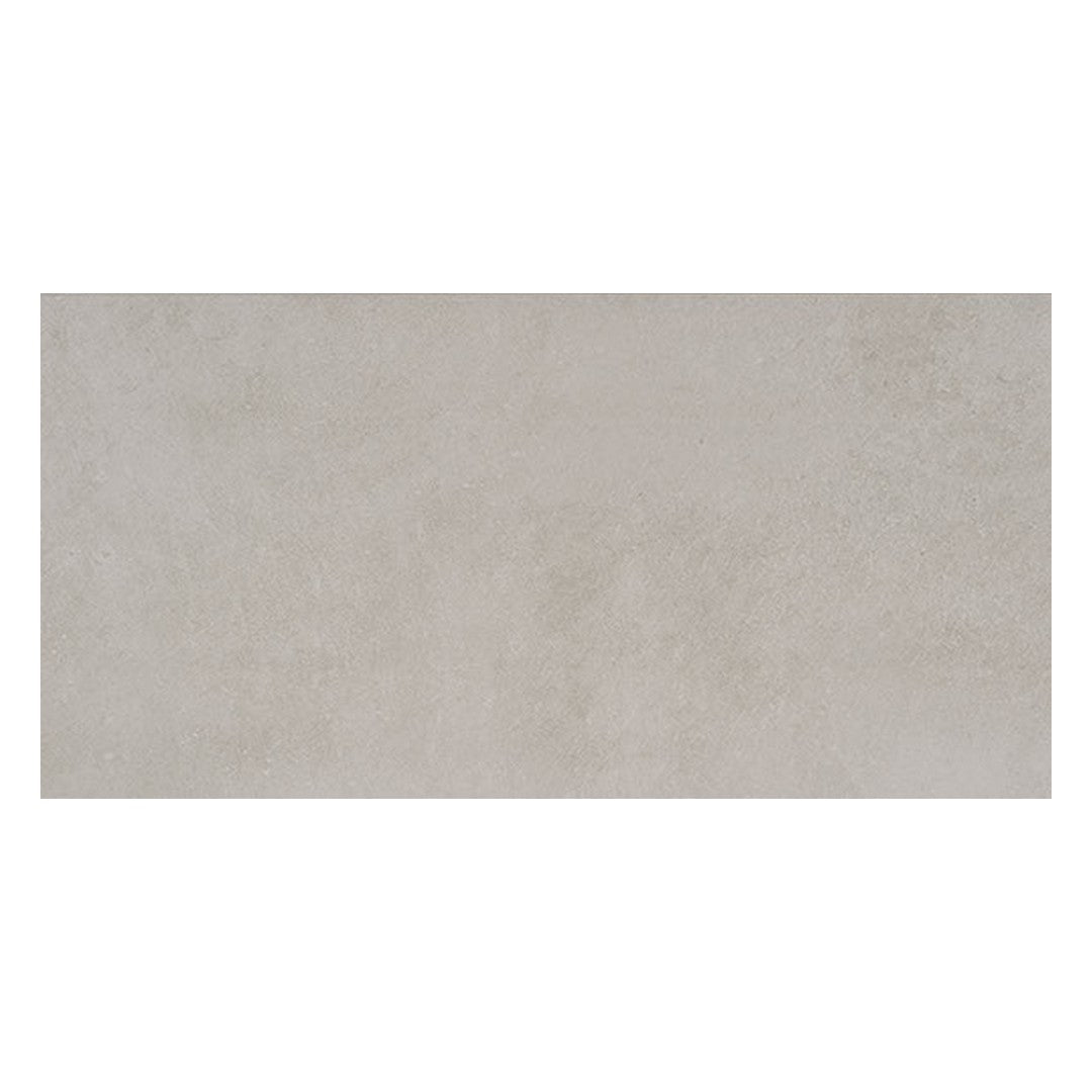 Daltile Portfolio 12" x 24" Rectified Matte Porcelain Microban Floor Tile, Dove Grey, 11.62" x 23.37"