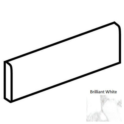 Daltile-Perpetuo-3-x-24-Rectified-Polished-Porcelain-Floor-Bullnose-Brilliant-White