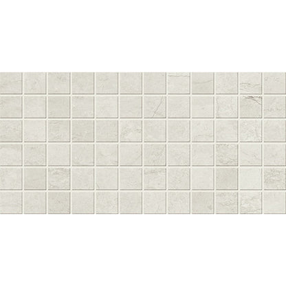 American Olean Stone Theory 12" x 24" Matte Porcelain 2" Square Mosaic