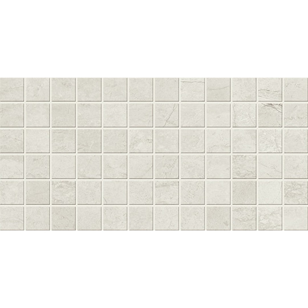 American Olean Stone Theory 12" x 24" Matte Porcelain 2" Square Mosaic, Notion, 12" x 24"