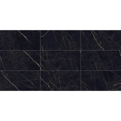 Daltile Sovran 24" x 48" Satin Porcelain Floor Tile, Laurent, 23.43" x 47.06"