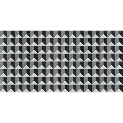 Daltile Sovran 24" x 48" Satin Porcelain Floor Tile, Arrow, 23.43" x 47.06"