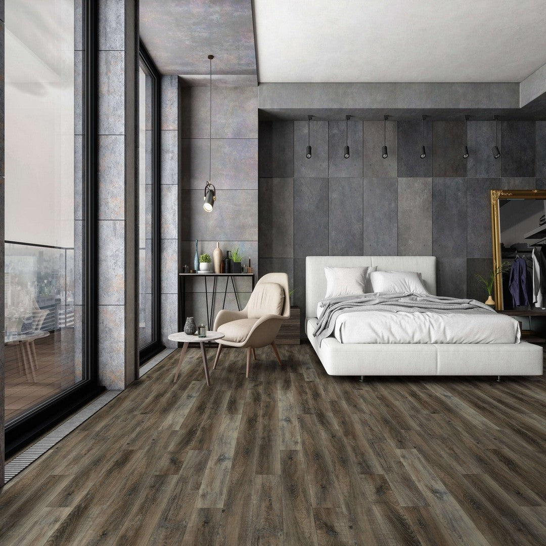 Happy Feet International Stone Elegance II 7.25" x 48" SPC Vinyl Plank 20 mil