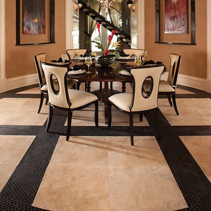 American Olean Stone Source 24" x 24" Honed Travertine Tile
