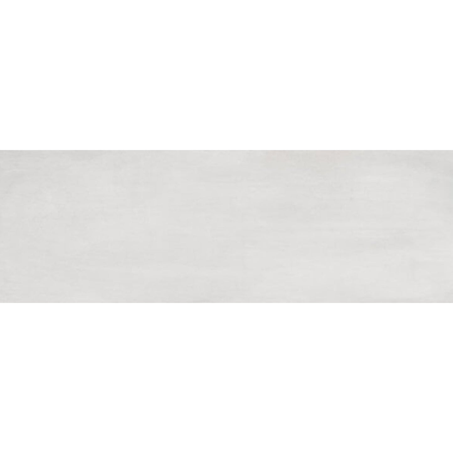 Happy Floors Titan 12" x 36" Rectified Glossy Ceramic Wall Tile, White, 12" x 36"