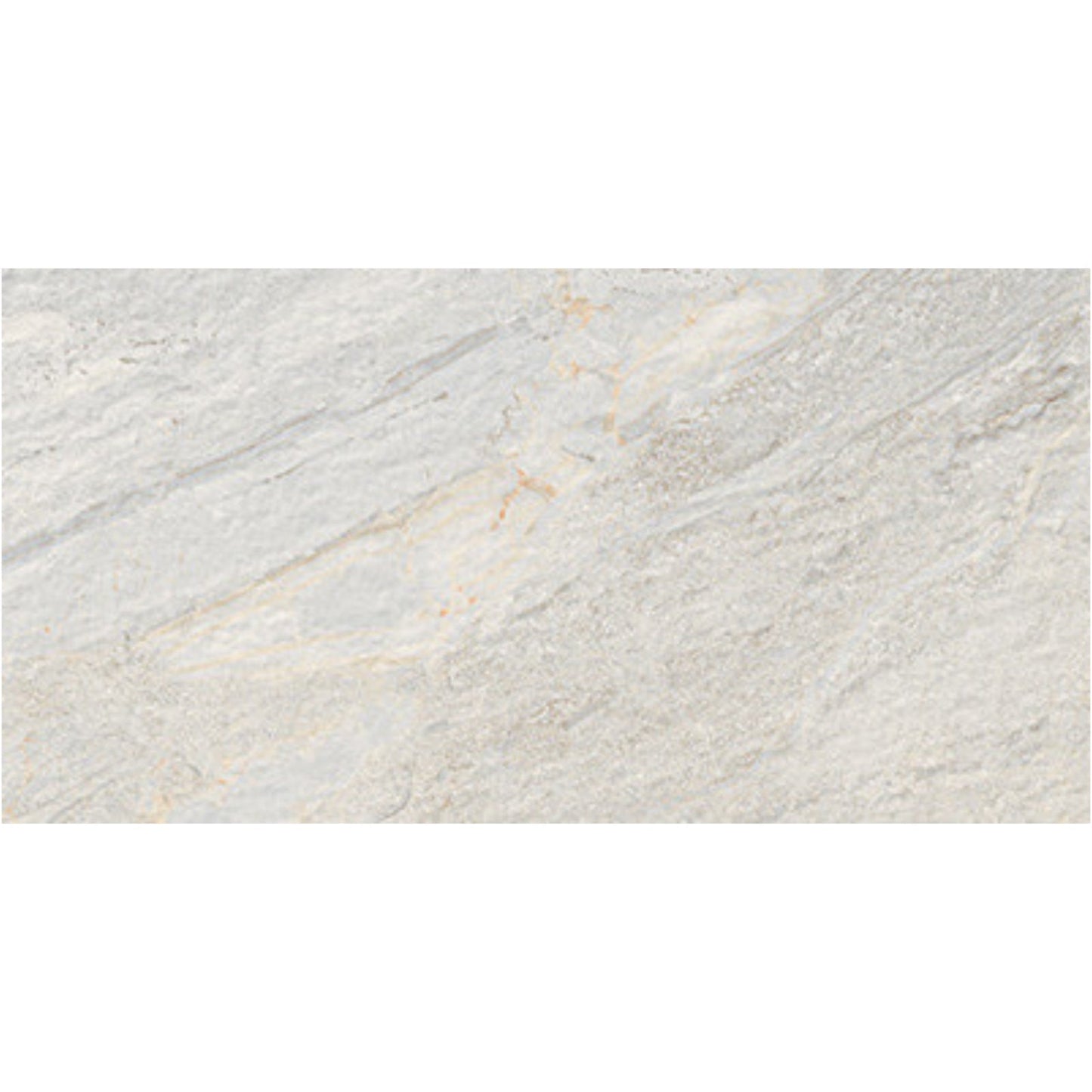 Happy Floors Utah 12" x 24" Pressed Natural Porcelain Tile, Glacier, 12" x 24"