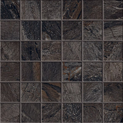 Happy Floors Utah 12" x 12" Natural Porcelain 2" Mosaic, Granite, 12" x 12"
