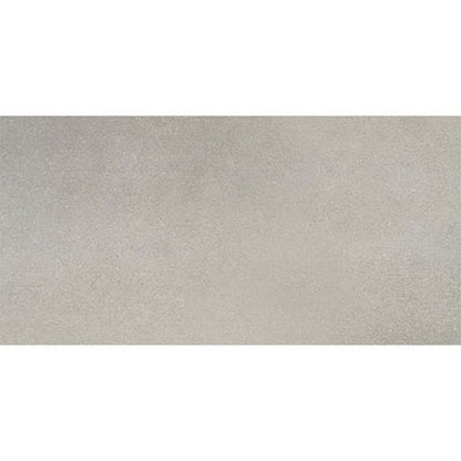 Daltile Volume 1.0 - 12" x 24" Matte Porcelain Microban Floor Tile, Stereo Grey, 11.87" x 23.62"