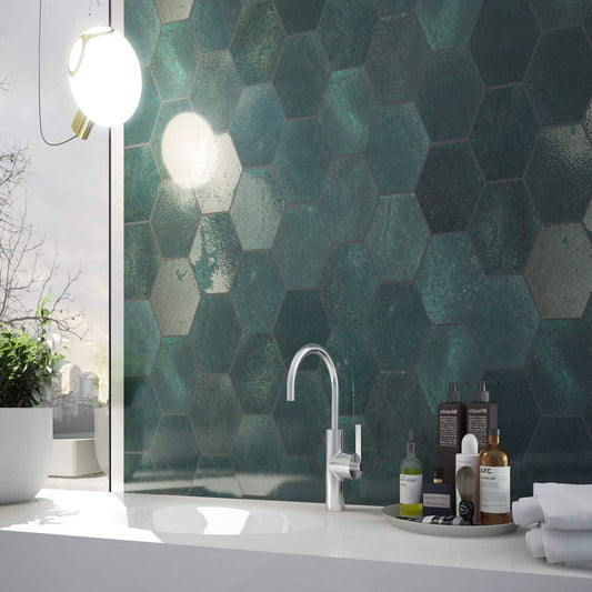 happy-floors-vibrant-5-x-6-glossy-porcelain-hexagon-wall-tile-green