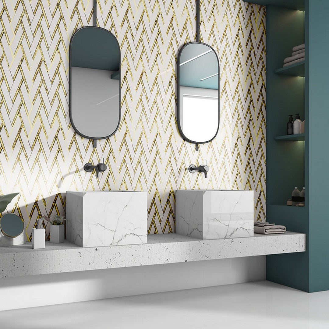 Emser-Impulse-14-x-15-Glossy-Stone-&-Glass-Mosaic-White